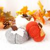 New Christmas Decorations, Photo Ornaments, Three Color Pendants, Harvest  Knitted  Pumpkin  Ornaments, Creative  Ideas