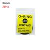 200Pcs/Set Repair Tools Rubber O-Ring Waterproof O-Ring Gasket Durable Watch Back Case Rubber