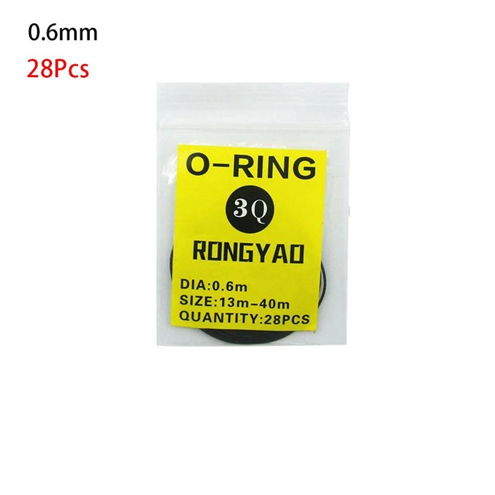 200Pcs/Set Repair Tools Rubber O-Ring Waterproof O-Ring Gasket Durable Watch Back Case Rubber