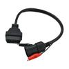 Кабель OBD2 3-контактный на 16-контактный для Fiat Для Lancia Для Alfa Romeo OBDII Штекер 3-контактный Разъем Адаптер Автомобильный удлинитель Диагностические кабели