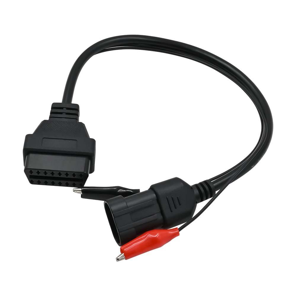 Кабель OBD2 3-контактный на 16-контактный для Fiat Для Lancia Для Alfa Romeo OBDII Штекер 3-контактный Разъем Адаптер Автомобильный удлинитель Диагностические кабели