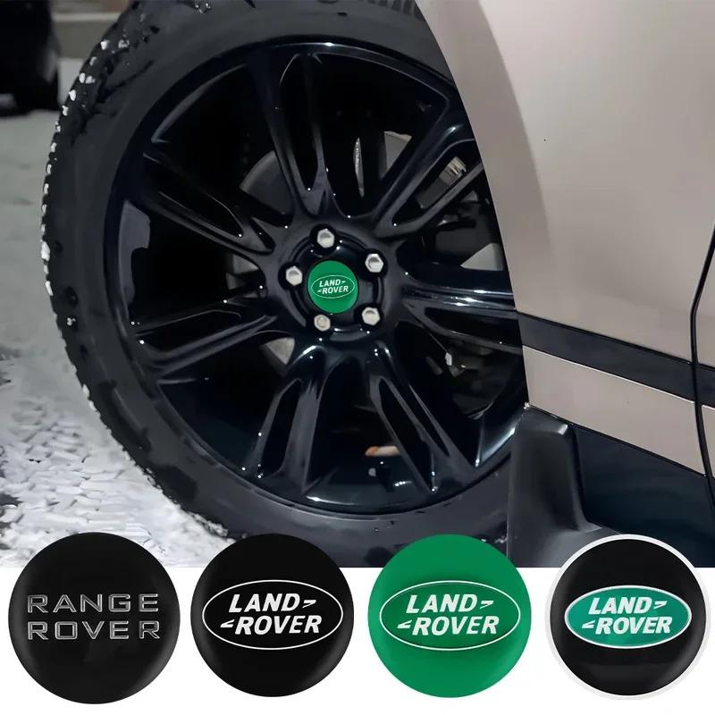 For Land Rover Range Rover SVR 2 Evoque Discovery 3 Freelander 56mm Car Wheel Center Hub Cap Tire Cover Sticker Decoration