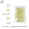 100/200PCS Heat Shrink Connectors Sleeve Tube Terminals Electrical Butt Splice Wire Connector Splice Solder Insulated Cable