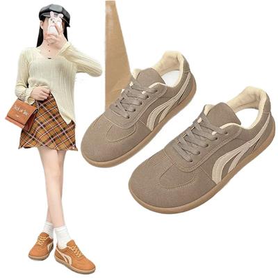 SyfIyno бежевый хаки коричневый модный тренд женская повседневная обувь студенческий стиль удобные туфли на плоской подошве повседневная спортивная обувь для активного отдыха