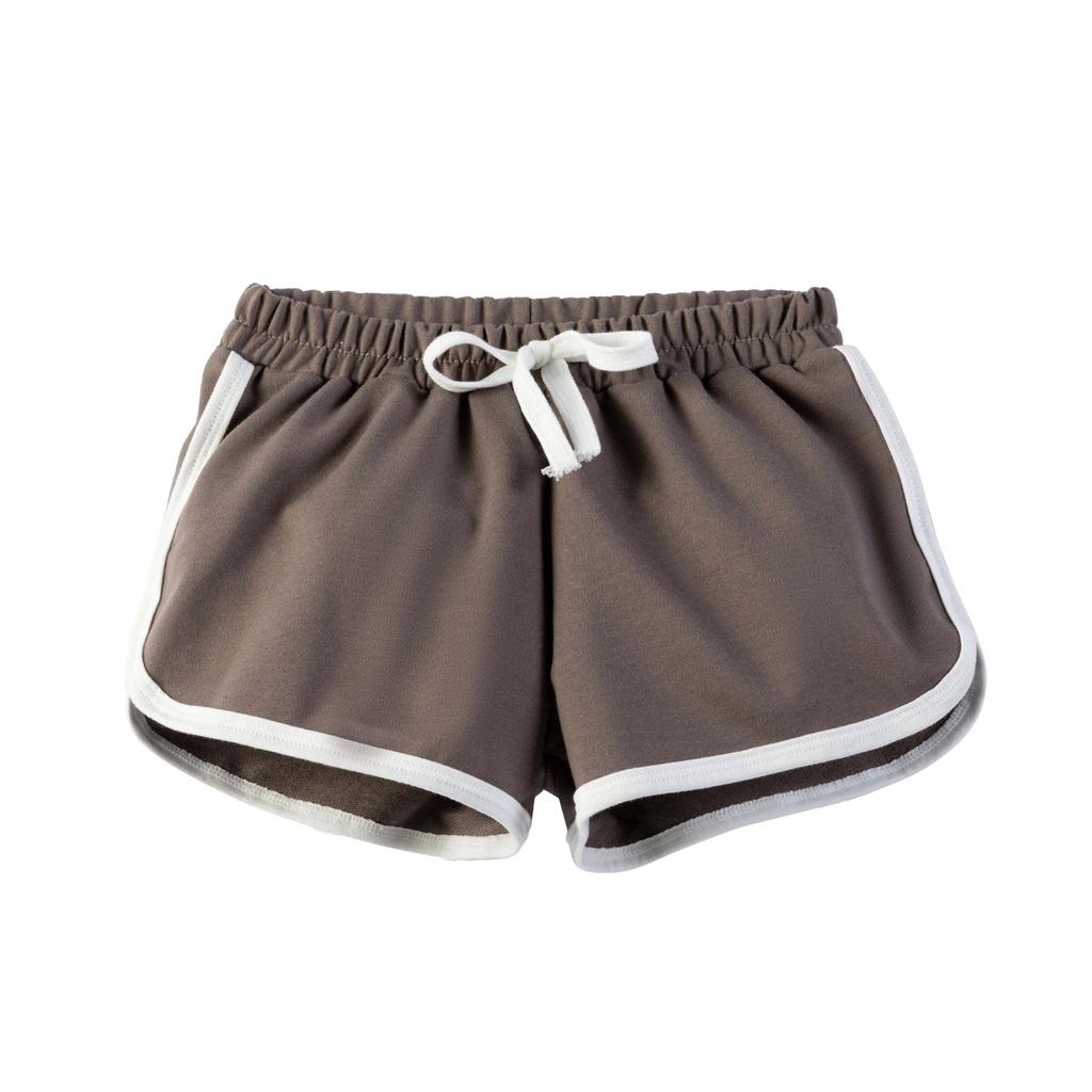 Свободная повседневная верхняя одежда для девочек, однотонная, спортивные шорты, пижамы, шорты, пижамы