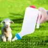 1/2/3/5Pcs Lamb Milk Bottles with Ergonomic Handle BPA Free Clear Measurement Markings Large Capacity Goat Milk Feeder Bottles