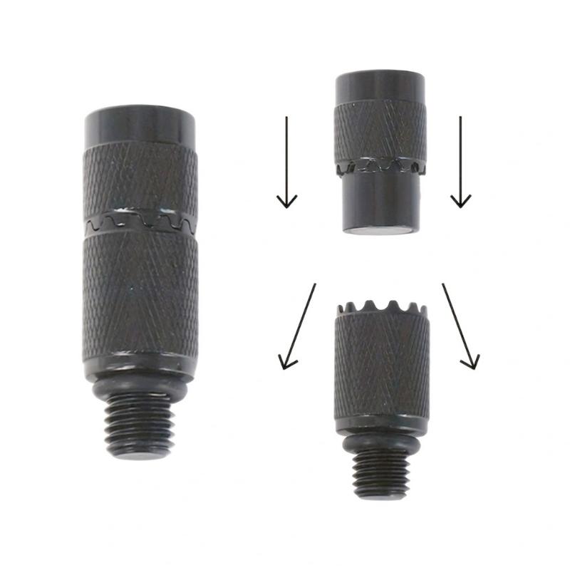 Быстросъемный адаптер с резьбой 3/8 Магнитный адаптер для удочки для сигнализатора поклевки Соединитель-держатель для удочки