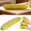 Маринованный огурец Зажим Веселье Мягкий огурец Сенсорная игрушка для сжимания Медленно поднимающийся Сквиши-огурец Сырный Стресс-болл Домашний декор