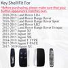 Замена корпуса брелока подходит для Land Rover Range Rover Sport Evoque LR4 LR2 Jaguar XJ XF XK F-Type F-PACE XE 2012 2013 2014 2015 2016 2017