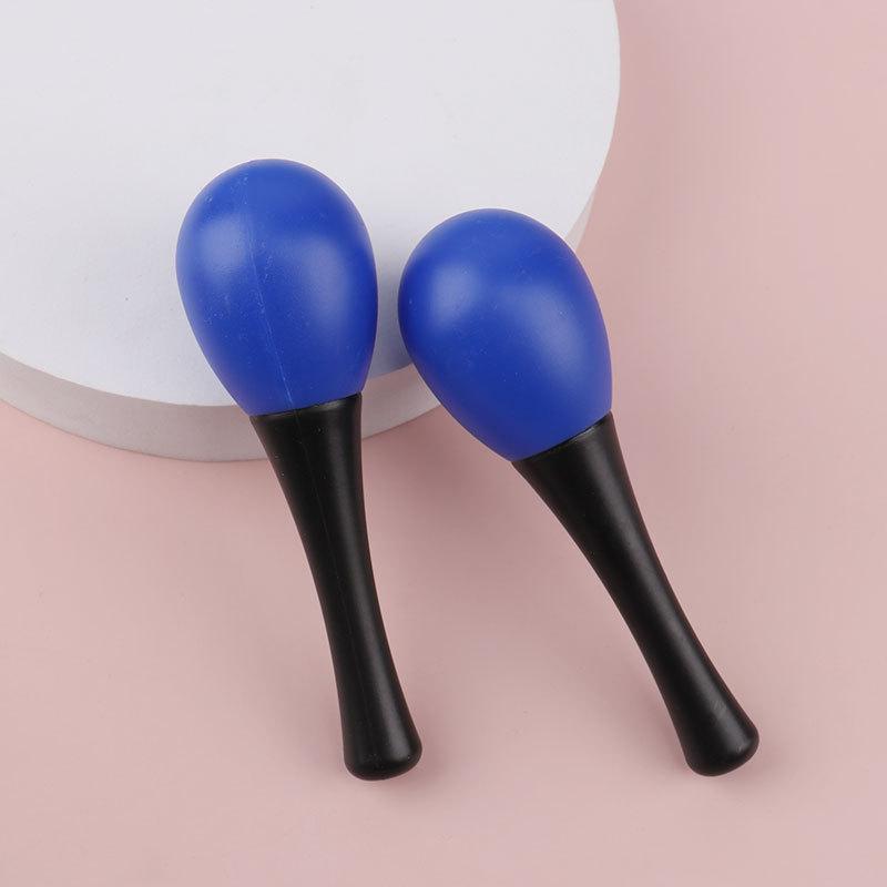 10 Pieces of Children Can Chew The Small Sand Hammer Sand Hammer Training Toy Percussion Instrument Mini Sand Hammer