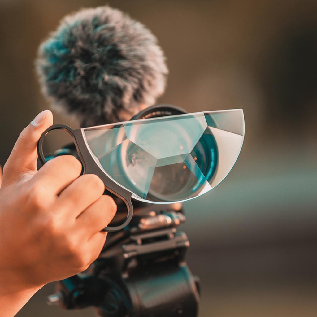 Handheld Kaleidoscope Filter Optical Glass Handheld Kaleidoscope Special Effects Filter  79mm Portable for SLR Camera