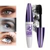 1 Set 2 In1 5D Waterproof Mascara, Black Plus Long Tube Mascara, for Lashes, Fiber Eyelash Extender, Long Lasting Curl, Thick Mascara