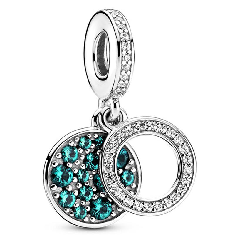 European Style DIY Charm Beads for Jewelry Making, Gold Plated CZ Heart Animal Dangle Charms, Pandora Compatible Bracelet Necklace Accessories