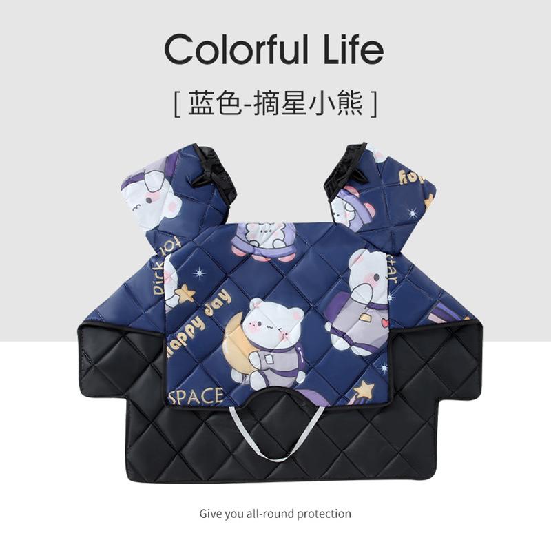 Зимний чехол для ног для скутеров, защита от дождя, ветра, холода, наколенник для мотоцикла, утеплитель для колен, водонепроницаемый зимнее одеяло