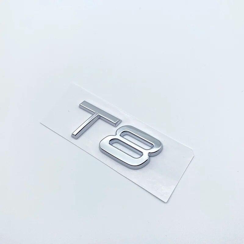 3D AWD T5 T6 T8 B5 B6 логотип эмблема значок наклейка на автомобиль наклейка для Volvo S40 S60 S80 S90 багажник автомобиля буквы цифры эмблема