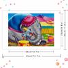 DIY Diamond Painting Elephant and Dumbo Cross Stitch Kit Mosaic Art Diamond Painting Full Circle Diamond Home Decoration