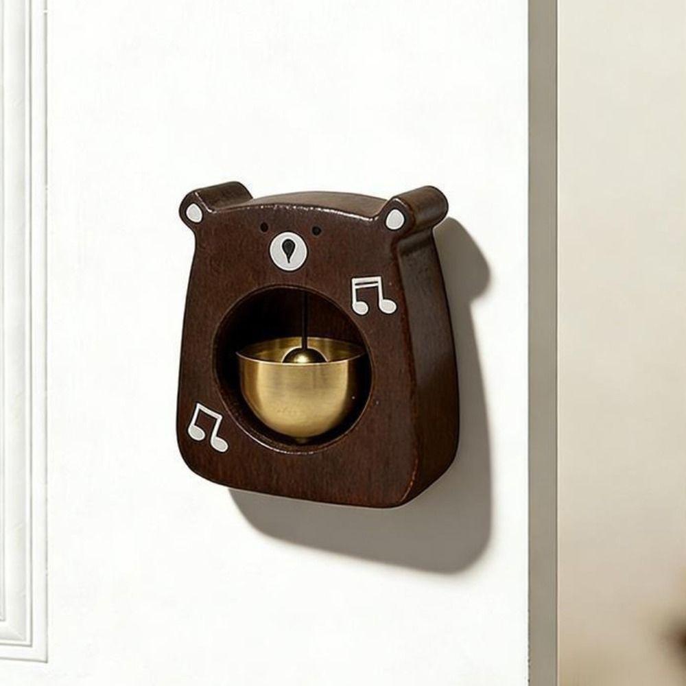 Magnetic Entrance Doorbell Creative Detachable Animal Shaped Windbell Rust-proof Delightful Sound Meditation Wind Chime