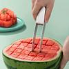 304 Stainless Steel Watermelon Slicer Effortless Manual Tool for Perfect Cubes, Ideal for Picnics and Parties, Picnic Essentials Modern Kitchen Tool