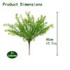 Large Artificial Rosemary Stems Fake Rosemary Branches Water Grass Greenery Plants Faux Plastic Shrubs for Home Office Garden
