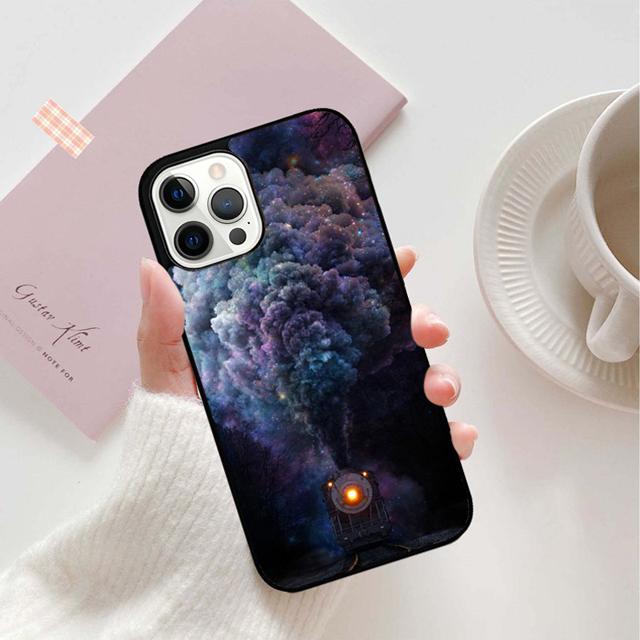 Винтажный Паровозик Железная дорога Чехол для Телефона Задняя Крышка для iPhone 17 Air 16 15 14 13 11 12 Pro Max Plus Корпус Shell Coque