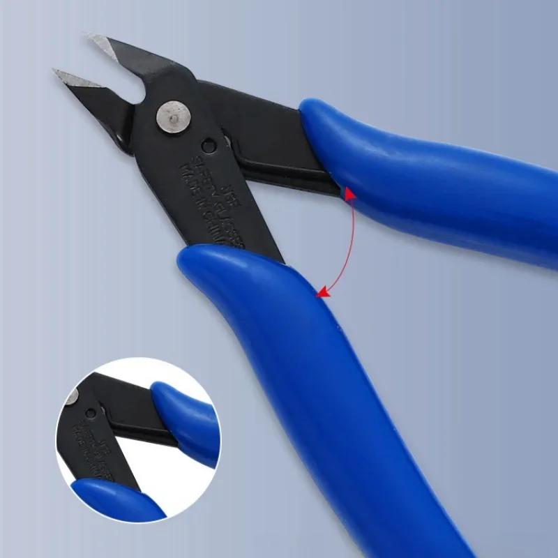 170 Wire Cutter Diagonal Pliers DIY Trimmer Diagonal Side Cutting Nippers Wire Cable Cutter Mini Snips Flush Nipper Hand Tools