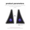 CQM1 2pcs Car Door Corner Cover Anti Collision Bumper Sticker For Mercedes Benz AMG A C E S G Class W201 W210 W108 W204 W205 W203