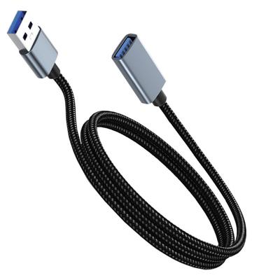 Прочный USB 3.0 удлинительный кабель с оплеткой для повышенной гибкости и долговечности, эффективная передача данных