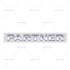 Подходит для Peugeot Partner (новых и старых моделей), модифицированных наклейками с английскими буквами и эмблемами на багажнике из ABS