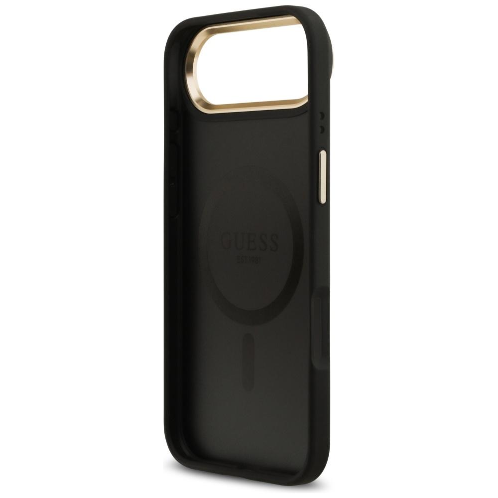 Etui Guess 4G Stripe MagSafe do iPhone   Air czarny