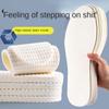 Insole Sweat Absorbing and Deodorant Latex Sports Breathable Leather Shoe Sole Women's Soft Bottom Comfortable Massage Cutting Summer Thin