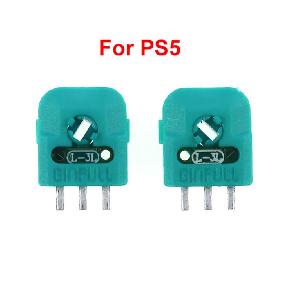 1 пара модулей датчика Холла, микроось, резистор для контроллера PS5/PS4/Switch/Pro/Xbox One