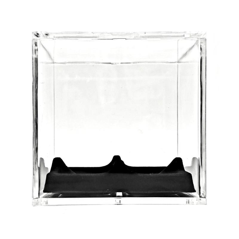 Baseball Display Case Clear Display Cube Acrylic Baseball Holder Memorabilia Protector Case Baseball Storage Box