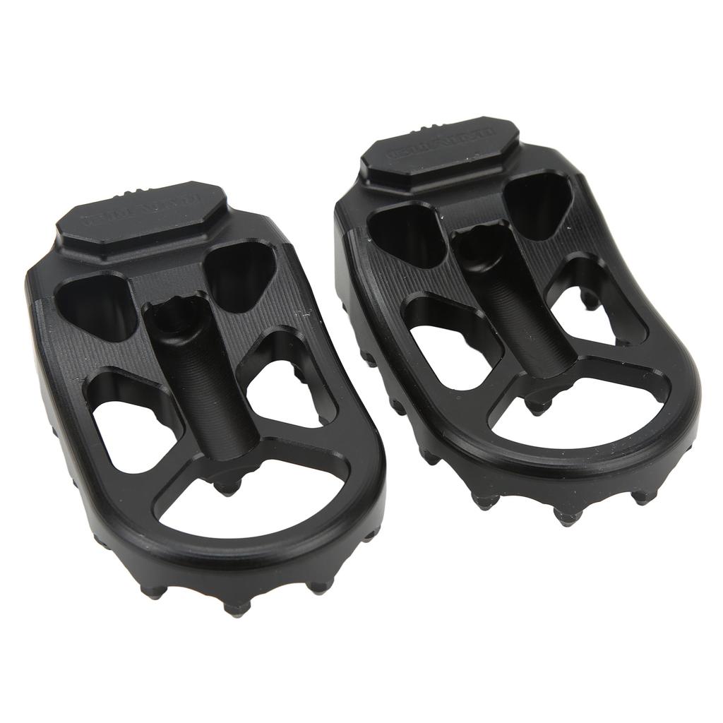 2 шт. передние подножки CNC алюминиевые анодированные противоскользящие сменные для R1200GS R1250GS LC черные