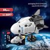 DIY Space Rocket Satellite Station Spacecraft Series Intellectual Development Model Children's Day Children Toy Building Blocks