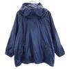 UNUSED Made In Japan Nylon Jacket Navy Blue Pullover Hood Men's Used