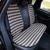 Universal Car Seat Cushion with Jacquard Knitted Diamond Grid - Anti-Slip, Fashionable Car Interior Accessory