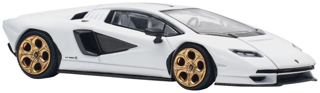 POP RACE Lamborghini Countach LPI BIANCO SIDERALE Готовый продукт 1/64 800-4