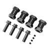 4Pcs/Set Metal RC Wheel Hex Hub RC Cars Accessories Crawler Wheel Adapter  For 1/10 RC Crawler