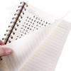 Спиральный блокнот с разделителями, гладкое письмо, утолщенная страница премиум-класса с кольцом для катушки A5/B5, блокнот-планировщик, офисные принадлежности