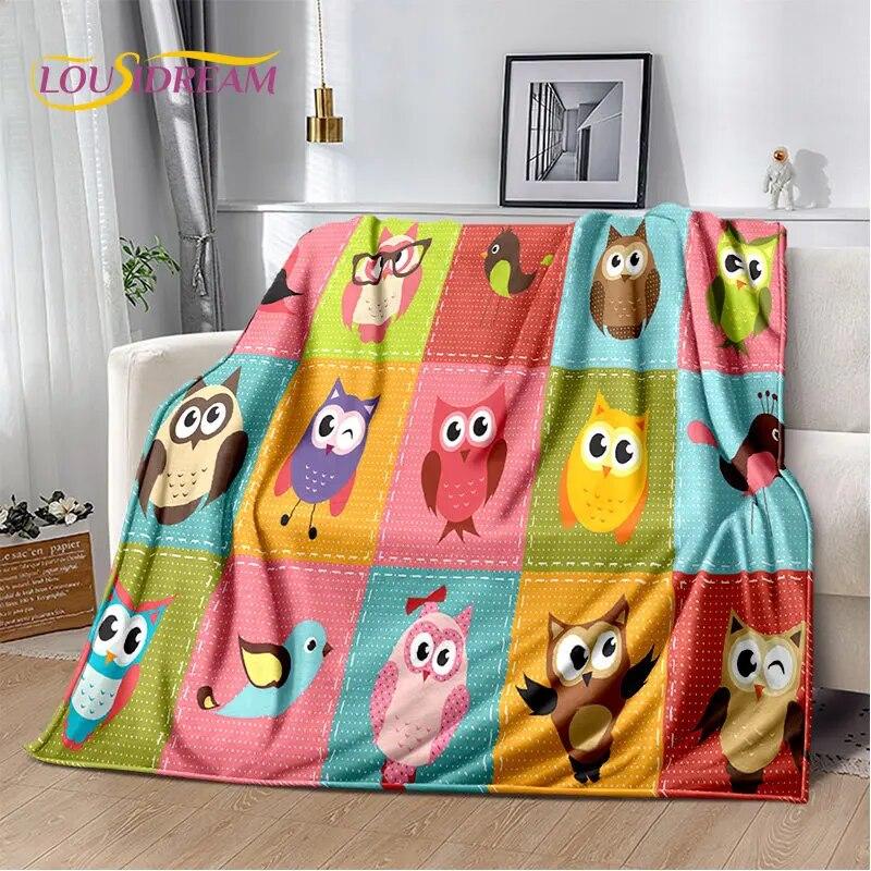 ABC Cartoon Alphabet Children Kids Early Education Soft Plush Blanket,Flannel Blanket Throw Blanket for Living Room Bedroom Sofa