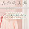 SONGMICS Children's Hangers, Non-Slip Junior Hangers, Kids' Hangers, Baby Hangers, Shape-Retaining Hangers, Collar Protection, Space-Saving, Slim, Mul