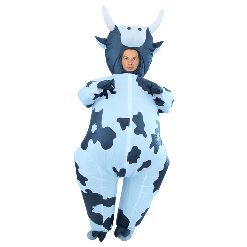 Надувной костюм мопса на велосипеде для Хэллоуина - Хит продаж, маскарадный костюм и наряд для розыгрышей