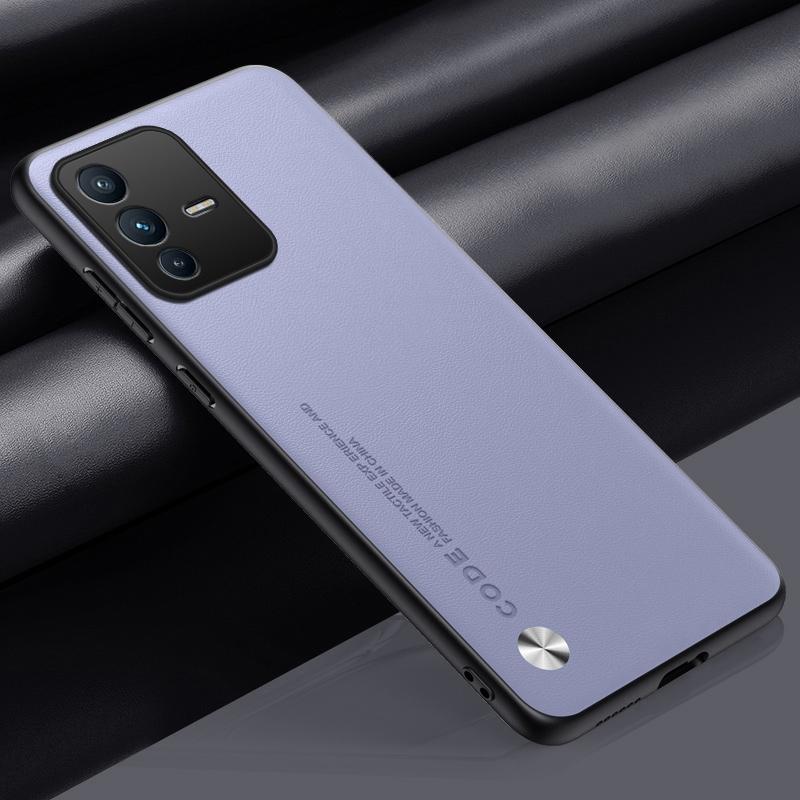Роскошный чехол из искусственной кожи для Vivo V23 Pro V23E, задняя крышка, матовый силиконовый защитный чехол для телефона Vivo S12 Pro V23 E 5G Coque