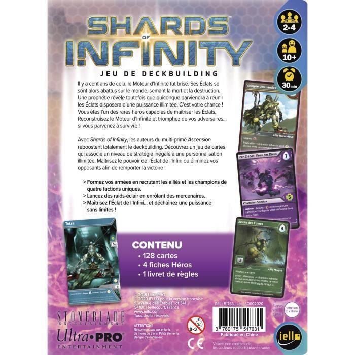 Lot shards of infinity + extensions (base + l'ombre du salut)