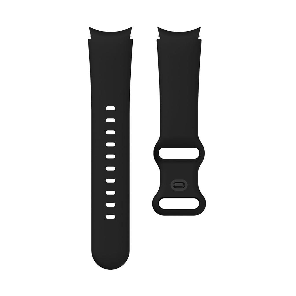 For Samsung Galaxy Watch 5 40mm/44mm/5 Pro 45mm Silicone Watch Band Quick Release 20mm Wrist Strap with Butterfly Buckle