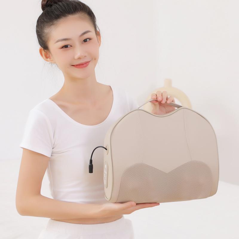 Подушка-массажер для всего тела с подогревом для шеи, позвоночника, поясницы и спины