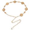 Ethnic Style Metal Waist Chain, Women'S Retro Belt, Personalized Trend Dress, Skirt Decoration, Thin Woman