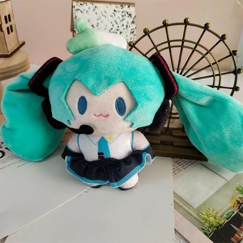 Hatsune Miku Plush Keychain Cute Cartoon Bag Charm For Collectors