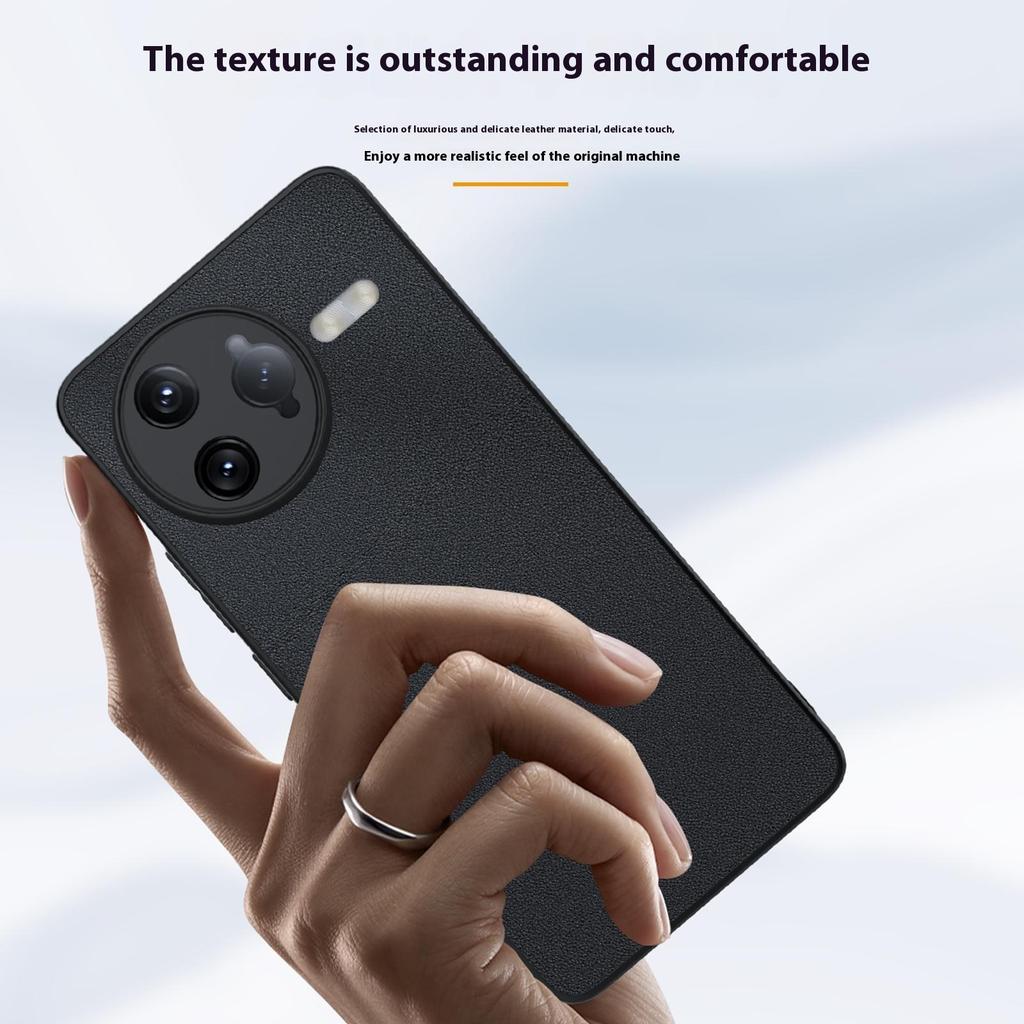 Чехол для Xiaomi Poco F7 Ultra 5G/Redmi K80 Pro 5G с покрытием из ПУ кожи, ПК+ТПУ, противоударный чехол для телефона