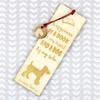 Airedale Terrier, Bingley Terrier – Dog bookmark, personalized bookmark – Design 02 | Art-Dog